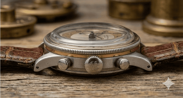 "Lunier&Cie" Cronógrafo de Pulsera – Circa 1947