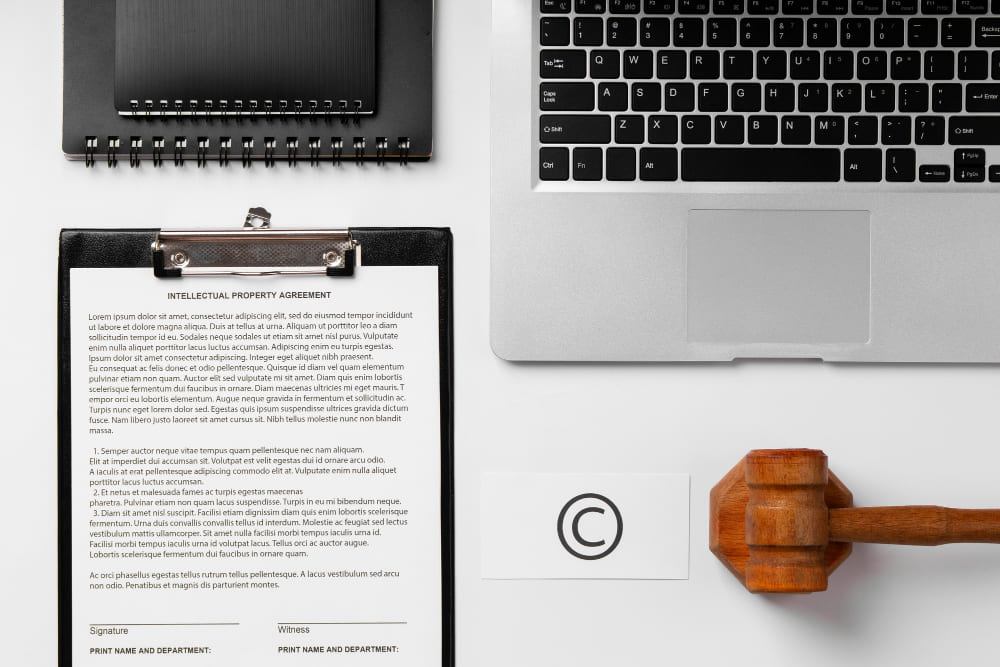 Imagen de las clausulas de propiedad intelectual